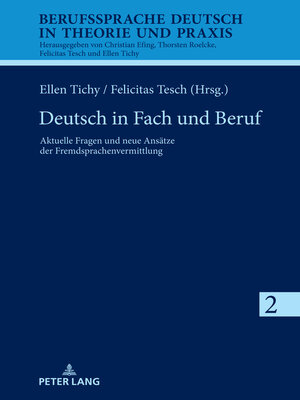 cover image of Deutsch in Fach und Beruf